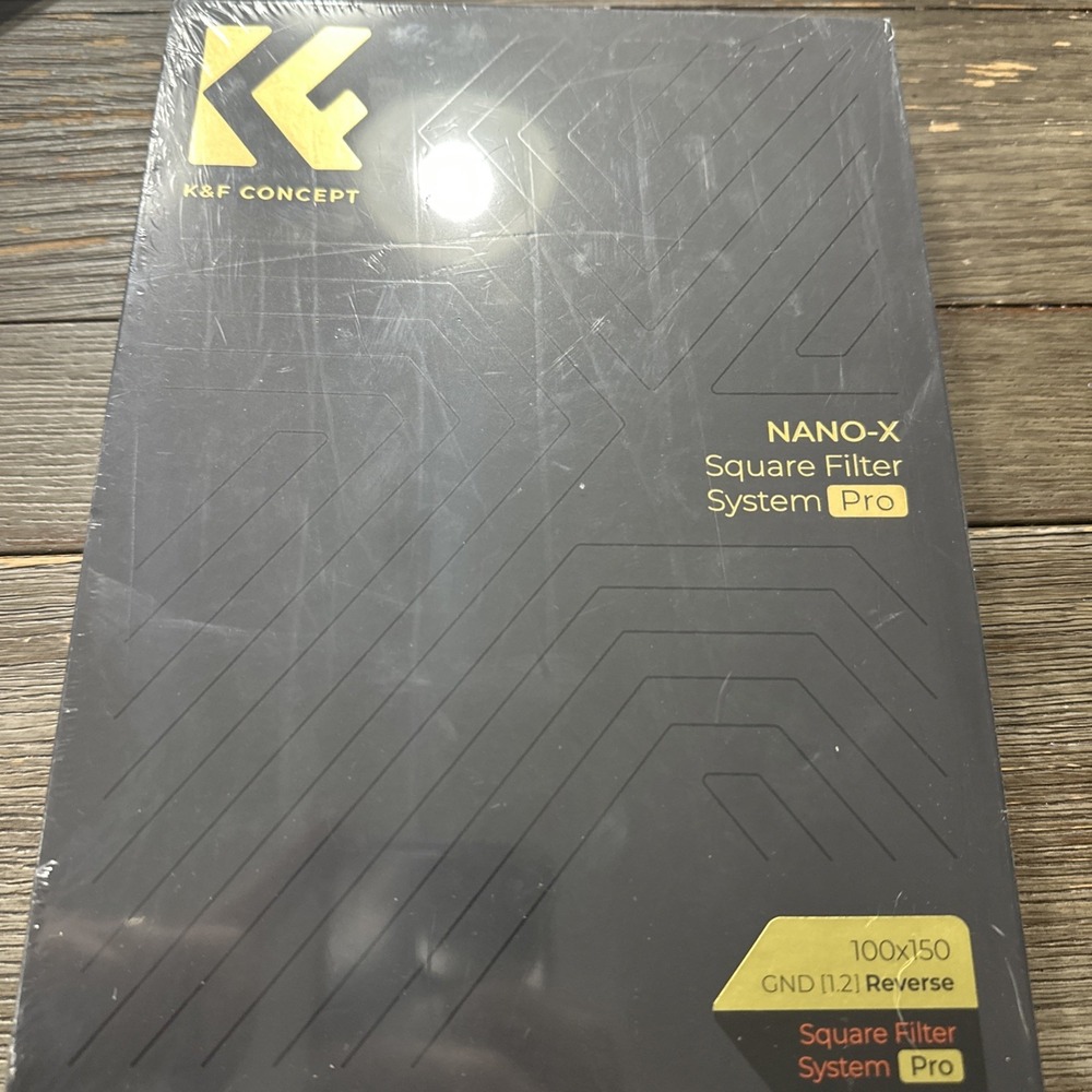 K&F Concept 100x150mm Hard GND16 Graduated Neutral Density Filter for Camera Len